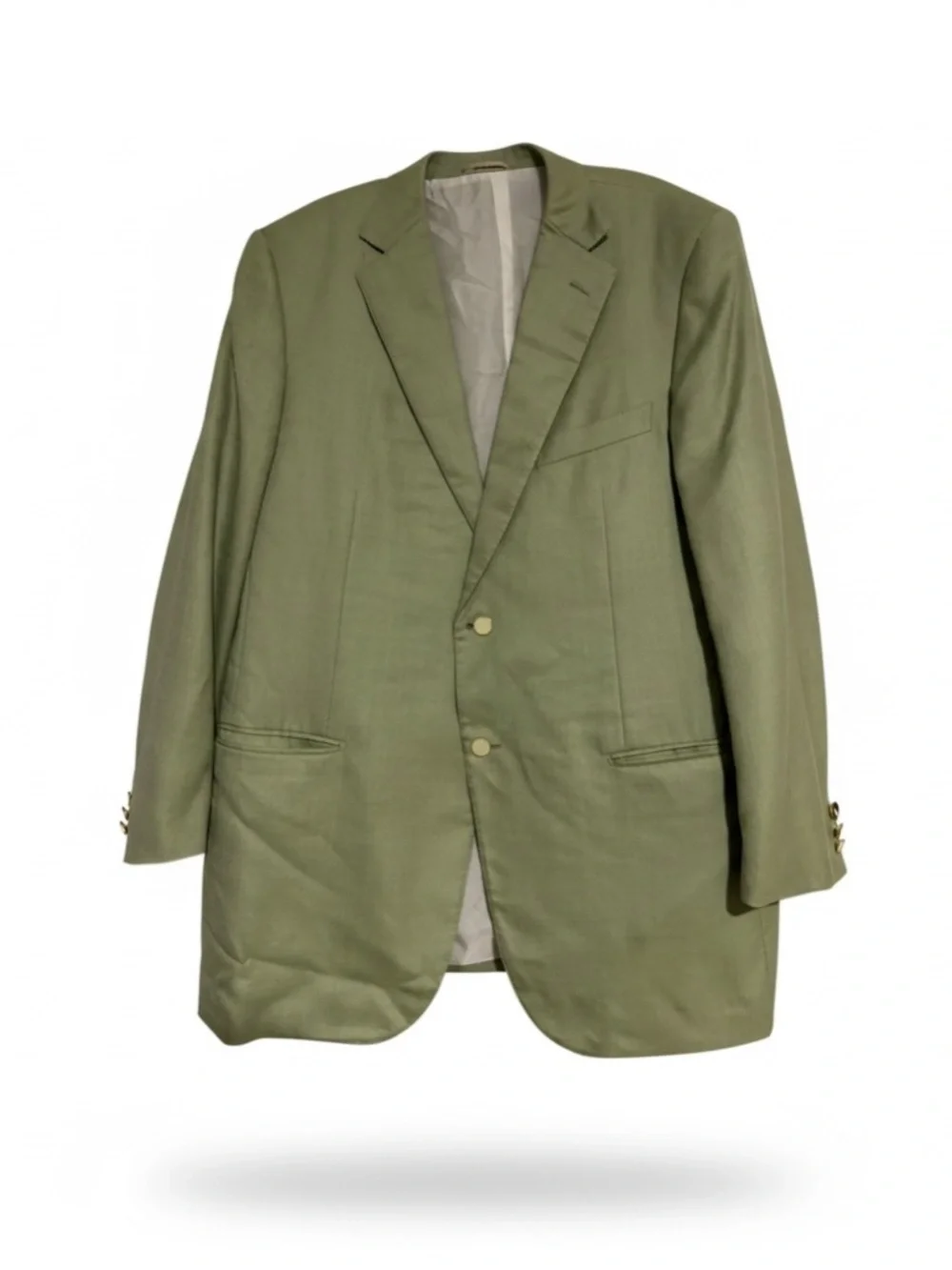 Sage Green Two-Button Sport Coat